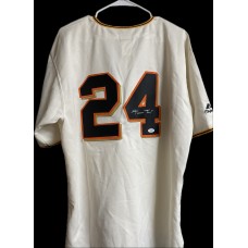 Item #0562 Willie Mays Signed San Francisco Giants MLB Jersey – JSA