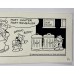 Item #0556 Mort Walker Signed Beetle Bailey Comic Strip – JSA COA