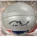 Item #0555 Tom Brady Signed New England Patriots Mini Helmet – Beckett LOA