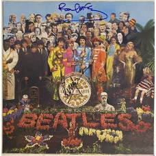 Item #0529 The Beatles "Sgt. Pepper’s" LP Signed by Paul McCartney & Ringo Starr – w/ Peter Blake Signed Photo – PSA SOLD