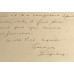 Item #0542 Lou Gehrig Handwritten 1936 Letter on Personal Letterhead – PSA MINT 9