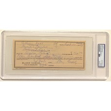 Item #0517 Bing Crosby Signed 1954 Check to Sheraton Palace Hotel – PSA SOLD