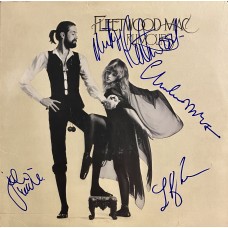 Item #0518 Fleetwood Mac "Rumours" Signed LP – Mick Fleetwood, John & Christine McVie, Buckingham – PSA