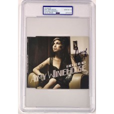 Item #0608 Amy Winehouse Signed “Back to Black” CD Single Cover - PSA Gem Mint 10