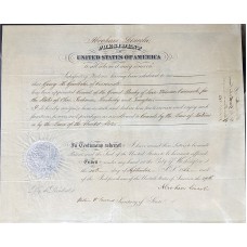 Item #0510 Abe Lincoln Signed 1864 Civil War Document - PSA/DNA SOLD