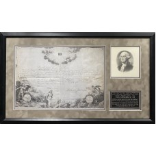 Item #0504 George Washington Signed 1785 Military Document - PSA/DNA
