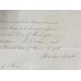 Item #0506 Abraham Lincoln Signed Framed 1864 Presidential Document - PSA/DNA SOLD