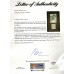 Item #0511 Norman Rockwell Signed Letter Framed Display - PSA/DNA