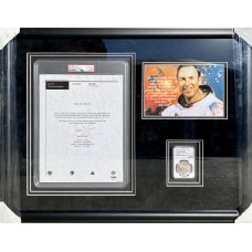 Item #0413 Apollo 13 Medallion – Sterling Silver Franklin Mint #0094 – James Lovell Signed LOA – PSA & NGC