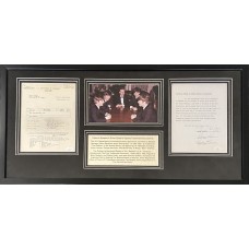 Item #0547 Historic Beatles & Brian Epstein Signed Trademark Documents - JSA