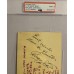 Item #0402 Hilarious Ringo Starr & Pete Best - Beatles Drummers Signed Quote - PSA Mint 9