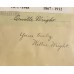 Item #0410 Orville & Wilbur - Wright Brothers Signed Piece - PSA Encapsulated