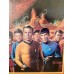 Item #0280 Star Trek Original Cast Signed Print – Ron Lewis Art – Framed 27.5” x 33.5”