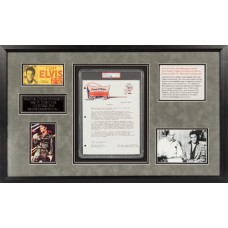Item # 0065 - Elvis Presley - Signed 1968 Comeback Special Agreement - PSA/DNA