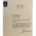 Item #0373 Jackie Robinson Signed 1949 Letter - PSA/DNA