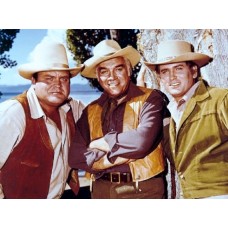 Item #0363 Michael Landon, Lorne Greene, & Dan Blocker (Bonanza Cast) Signed 1966 Contracts - PSA/DNA