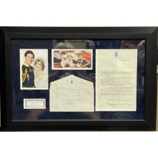 Item # 0161 - Princess Diana and Prince Charles - Dual Signed 1981 Letter - PSA