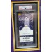 Item #0266 - Kobe Bryant - Original Last NBA  Game Full Ticket and Commemorative Final Signed Card PSA