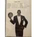 Item #0376 Michael Jordan Signed 1985 Rookie Of The Year IBM Club Dinner Brochure 1 of 1! - Auto Grade 8 - PSA/DNA LOA