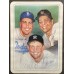 Item #0416 Willie Mays, Mickey Mantle & Duke Snider Signed LE Print by Rudy Garcia - PSA