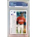 Item #0446 Michael Jordan Signed Baseball w/ JSA & 1991 Upper Deck #SP1 Card Display