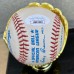 Item #0446 Michael Jordan Signed Baseball w/ JSA & 1991 Upper Deck #SP1 Card Display