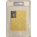 Item #0418 Three Stooges Signed Piece (PSA) + Moe Howard’s “Loco Boy Makes Good” Script