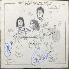 Item #0448 The Who Signed "The Who By Numbers" Album – Daltrey, Townshend, Entwistle w/ Beckett & JSA COAs SOLD