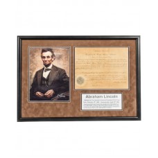 Item # 0003 - Rare Historical Abraham Lincoln Signed 1862 Presidential Appointment (PSA/DNA)