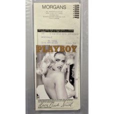 Item #0459 Anna Nicole Smith Full Name Signature on Morgans Hotel Receipt – Rare! PSA/DNA SOLD