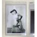 Item #0460 Original Bettie Page UNPUBLISHED Topless 4" x 5" Photo Negative 1952 - Cass Carr Camera Club