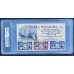Item #0485 Grace Kelly & Prince Rainier Signed 1956 Royal Wedding FDC - PSA/DNA