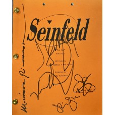 Item #0494 “Seinfeld” Cast Signed “The Gum” Script