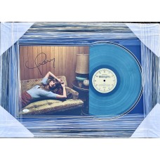 Item #0477 Taylor Swift Signed Photo + Midnights Vinyl Framed Display - JSA