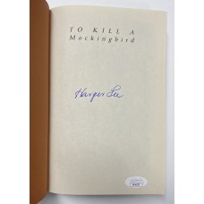 Item #0493 Harper Lee Signed “To Kill a Mockingbird” - JSA