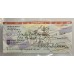 Item #0469 Charles Manson 2x Signed “6/69” Personal Check - JSA/Beckett SOLD