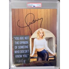 Item #0470 Taylor Swift Signed Photo – Bold Autograph – PSA/DNA