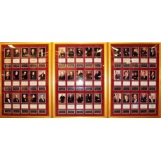Item # 0224 - Collection & Display of All 45 Presidents Authenticated Autographs - PSA/DNA - SOLD!