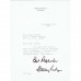 Item # 0085 - Henry Ford II - Signed 1978 Letter - PSA/DNA