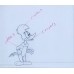 Item #0254 - Framed Walter Lantz Production - Original Woody Woodpecker Sketch and Company Check 