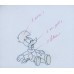 Item #0251 - Framed Walter Lantz Production - Original Woody Woodpecker Sketch and Signed Payroll Check 