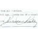 Item # 0162 - Priscilla Presley - Signed 1986 Contract - PSA