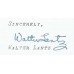 Item # 0219 - Walter Lantz - Signed 1967 Letter - PSA