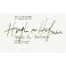 Item # 0089 - Hugh Hefner - Signed 1955 Letter to Bunny Yeager - PSA/DNA
