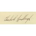 Item # 0048 - Charles Lindbergh - Signed Book Page - PSA - SOLD! 