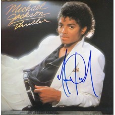 Item # 0138 - Michael Jackson - Signed "Thriller" Album - PSA - SOLD