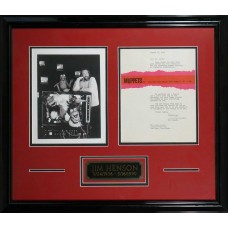 Item # 0107 - Jim Henson - Signed 1963 Letter - PSA/DNA