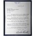 Item # 0021 - Babe Ruth Signed 1939 Letter of Display - PSA/DNA