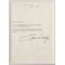 Item # 0120 - John Wayne - Signed 1977 Letter - PSA