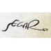Item # 0057 - E.C. Segar - Signed "Popeye the Sailorman" Cut - PSA/DNA